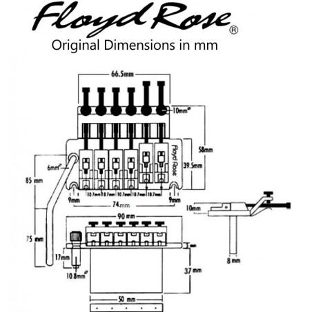 FLOYD ROSE ORIGINAL GOLD