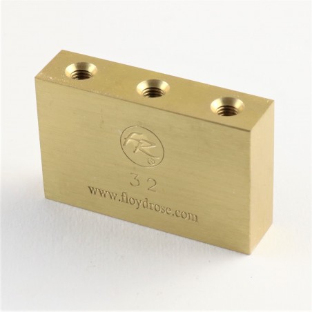 FLOYD ROSE BRASS FAT TREMOLO BLOCK 32MM