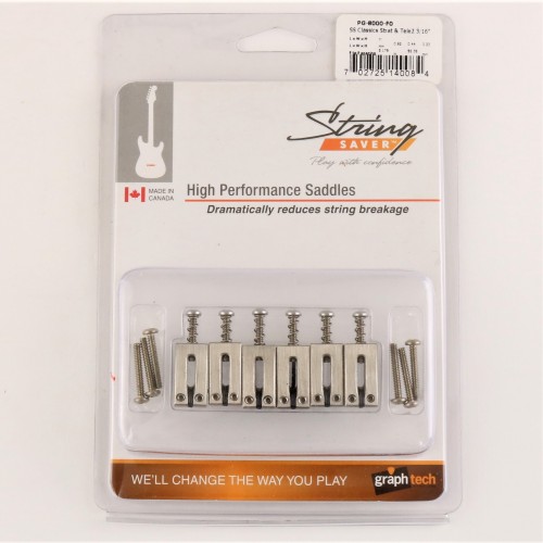 GRAPH TECH PG-8000-F0 STRING SAVER STAINLESS 11 MM SET 6