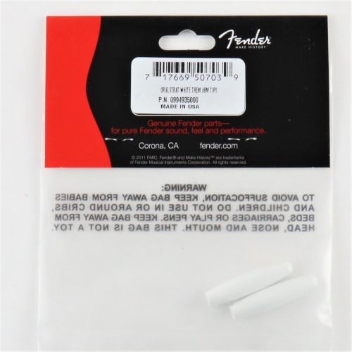 FENDER 099-4935-000 ARM TIP WHITE PCK/2