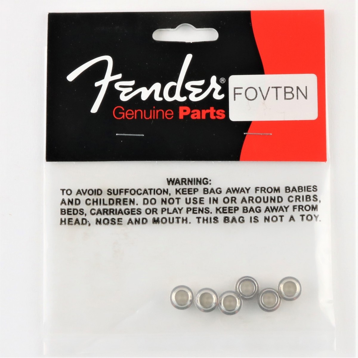 FENDER 099-4946-000 TUNING KEY BUSHINGS VINTAGE NICKEL