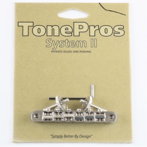 TONEPROS ABR-1 REPLACEMENT TUNE-O-MATIC NICKEL