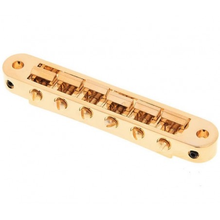 TONEPROS TP6 NASHVILLE TUNE-O-MATIC BRIDGE SMALL INSERTS GOLD