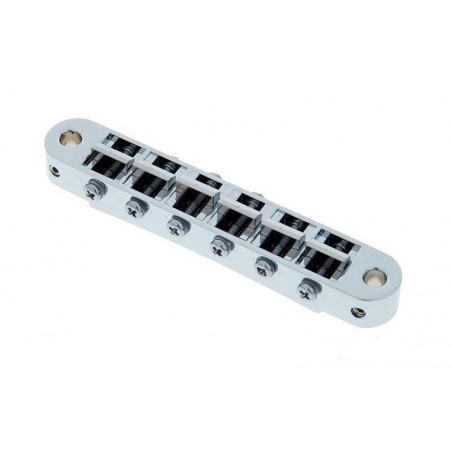 TONEPROS STANDARD TUNE-O-MATIC BRIDGE SMALL INSERTS CHROME