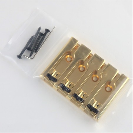 BASS BRIDGE 3D 4 STRINGS GOLD