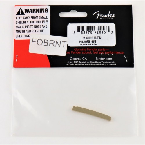 FENDER 007-3916-049 STRAT/TELE BRASS NUT