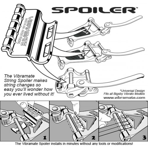 VIBRAMATE STRING SPOILER GOLD