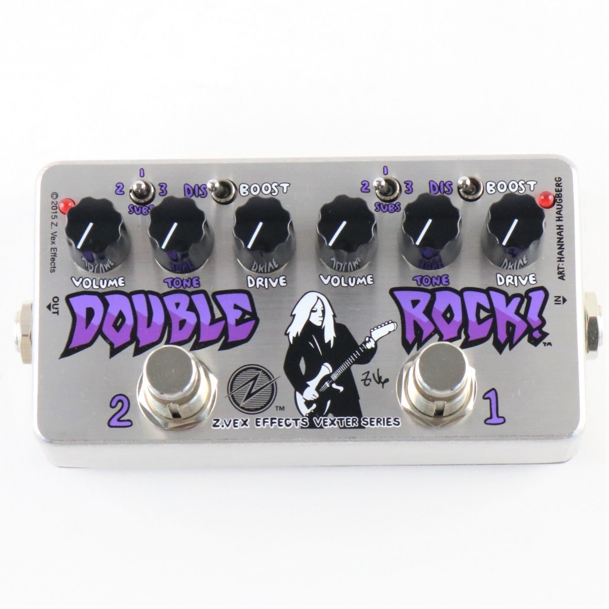 付属品完備Z.VEX DOUBLE ROCK /BOX OF ROCK - ギター