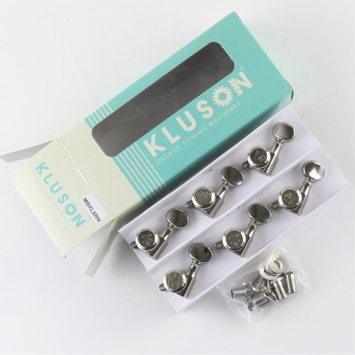 KLUSON LITTLE OVAL AUTOBLOCCANTI NICKEL LEFT HAND