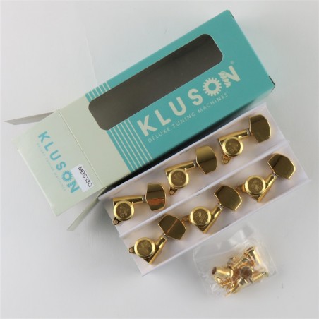 KLUSON "GERMAN BUTTON" 3+3 AUTOBLOCCANTI GOLD