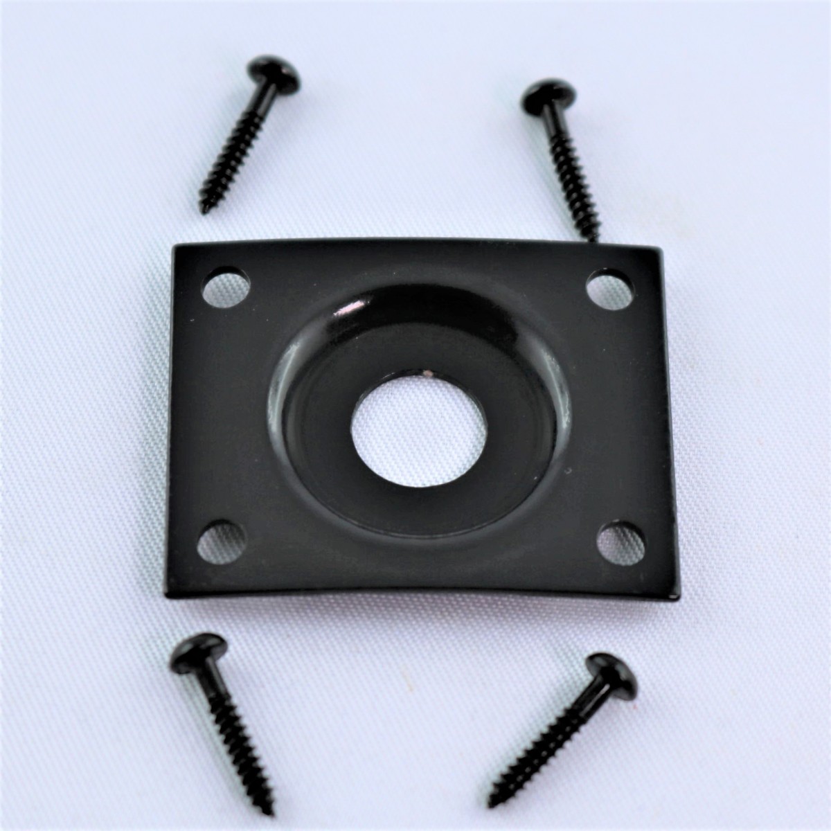 PLACCA JACK 4 FORI RECESSED BLACK