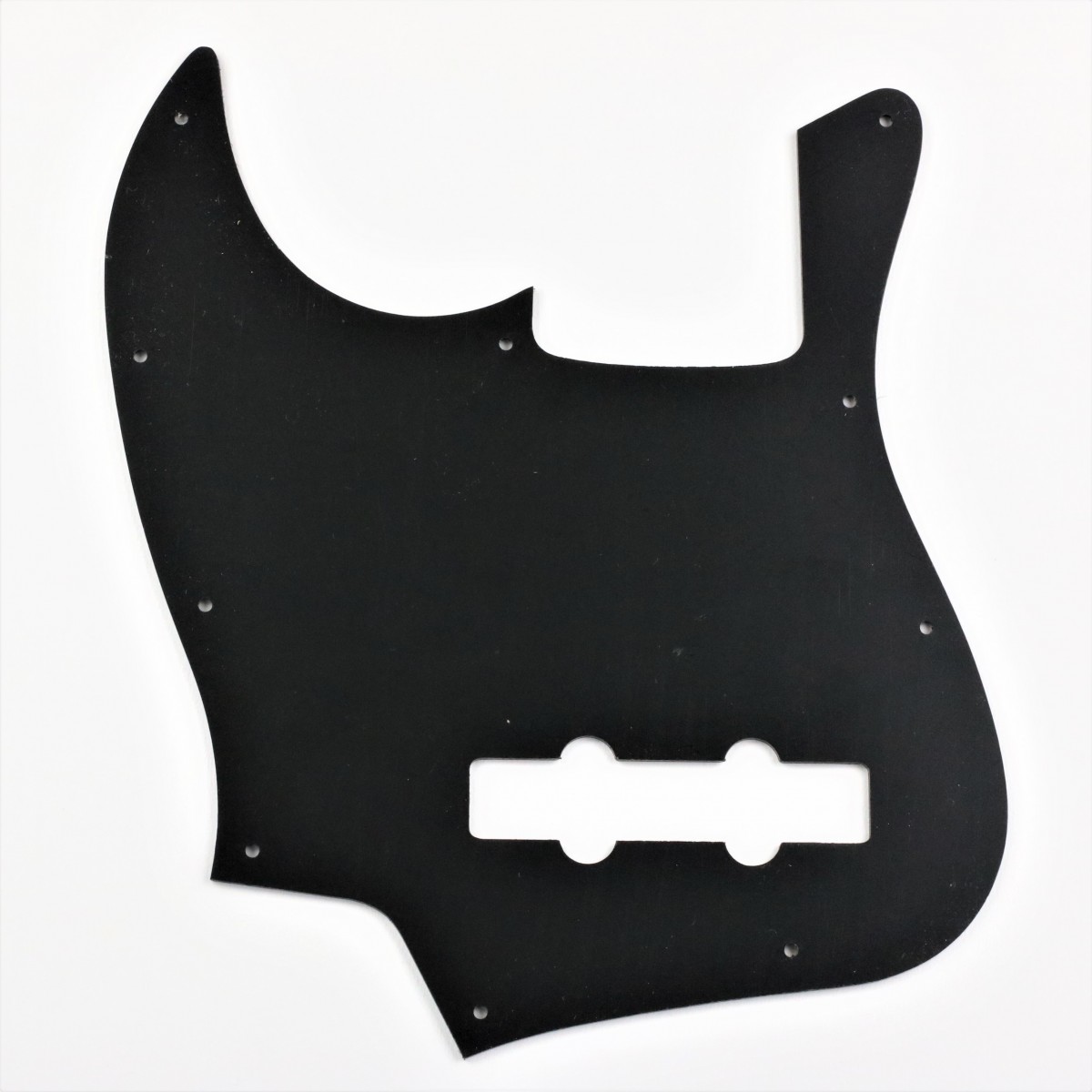 JAZZ BASS PICKGUARD MATT BLACK 1PLY