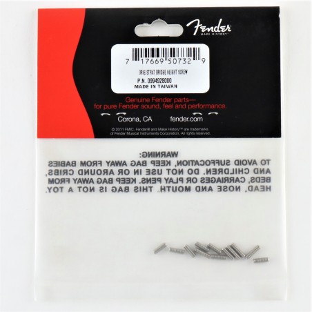 FENDER 099-4928-000 GRANI SELLETTE NICKEL PKG/12