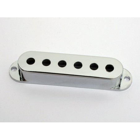 COVER STRAT SINGLE COIL PLASTIC CHROME