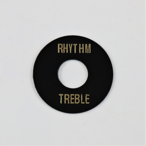 TREBLE/RHYTHM PLASTIC GUARD BLACK