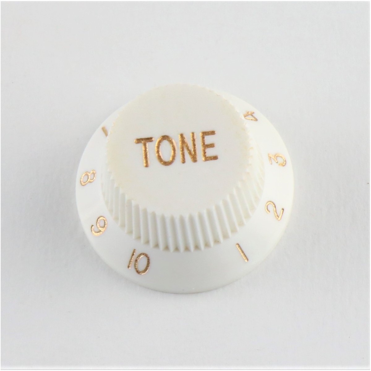 KNOB STRATOCASTER TONE WHITE   Knob Stratocaster Tone White 