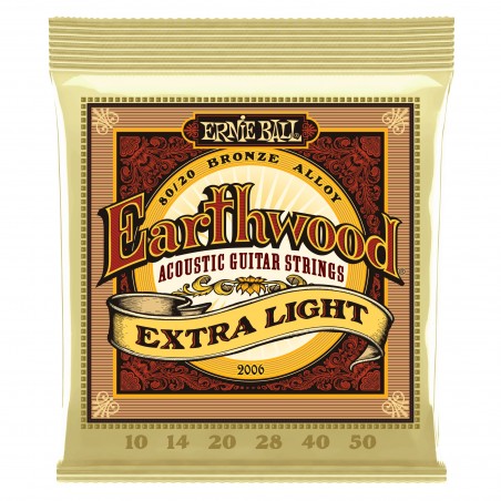 ERNIE BALL 2006 EARTHWOOD EXTRA LIGHT .010/.050