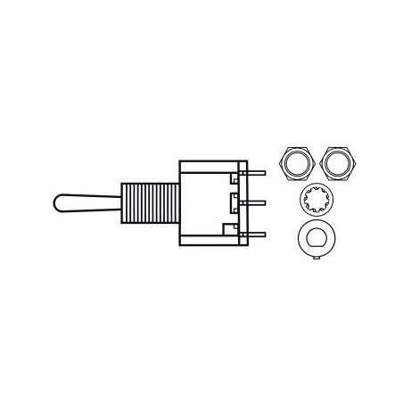 DI MARZIO EP1106 MINI SWITCH 2 POSITION