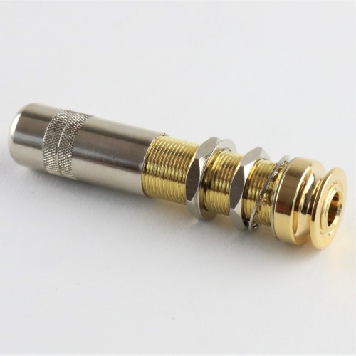JACK STEREO PER ACUSTICA C/PIN END GOLD