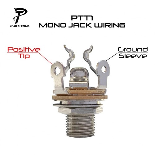 PURE TONE JACK MONO NICKEL