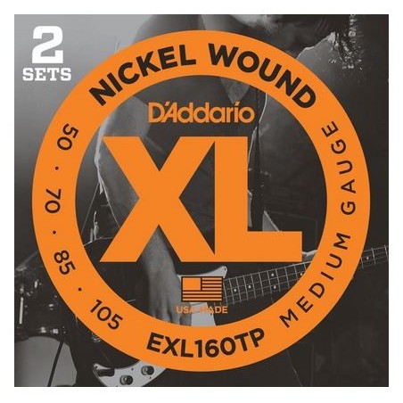 D'ADDARIO EXL160TP-WIND .050/.105 TWIN PACK WITH WINDER