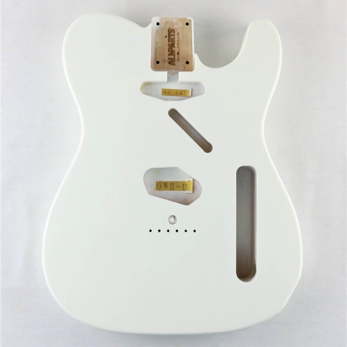 ALLPARTS CORPO TELECASTER ALDER OLYMPIC WHITE