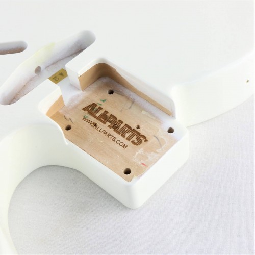 ALLPARTS TELECASTER BODY ALDER OLYMPIC WHITE