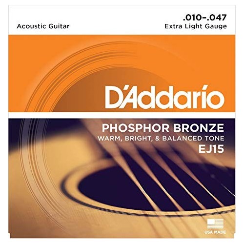 D'ADDARIO EJ15 - Phosphor Bronze .010/.047