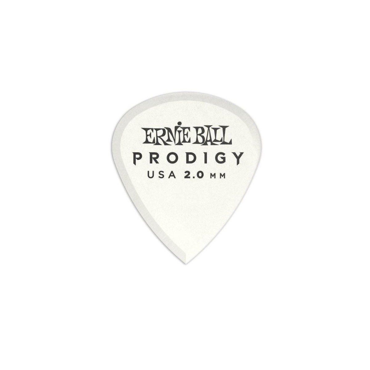 ERNIE BALL 9203 PLETTRI PRODIGY MINI WHITE 2.0 mm 6 PEZZI