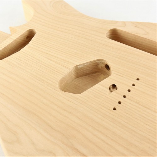 TELECASTER BODY ALDER UNFINISHED (NO SLOT)