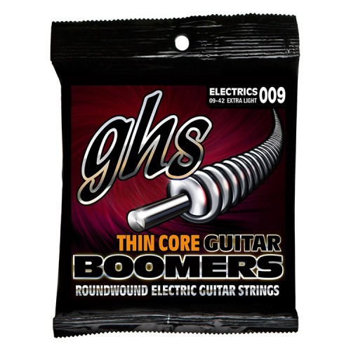 GHS THIN CORE BOOMERS ELECTRIC EXTRA LIGHT .009/.042