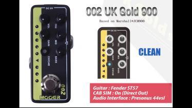 MOOER 002 UK GOLD 900